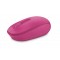Microsoft Wireless Mobile 1850  Magenta Pink Optical Mouse Nano USB Receiver